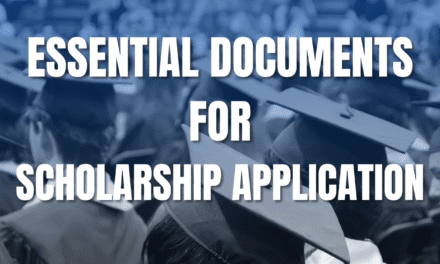 Required Documents to Apply for a Scholarship