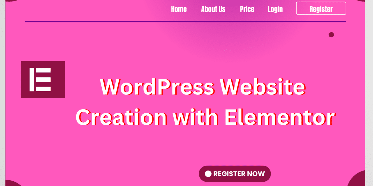 Learn WordPress Website Creation with Elementor