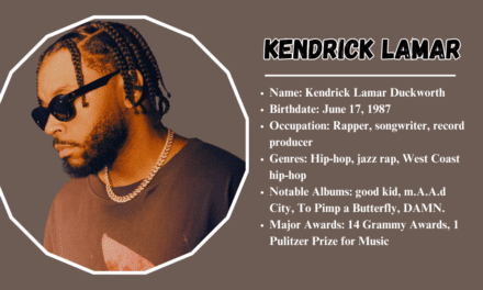 Kendrick Lamar: The Voice of a Generation